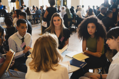 Filleul et Alumni en échange avec une PDG - Paris